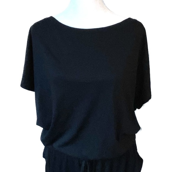 PRETTYGARDEN Black Jumpsuit Romper with Side Pockets Size 2X - Picture 6 of 6